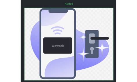 wework nfc card|WeWork Developing Office Key Support for Apple Wallet.